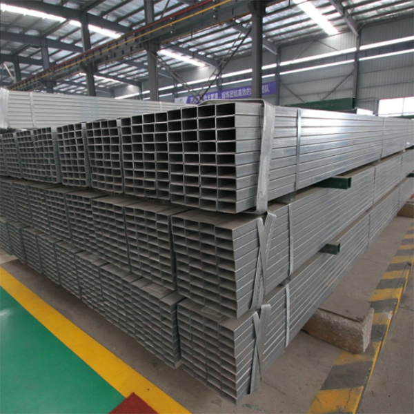  Manufacturer of galvanized square steel pipe for guardrail pipe