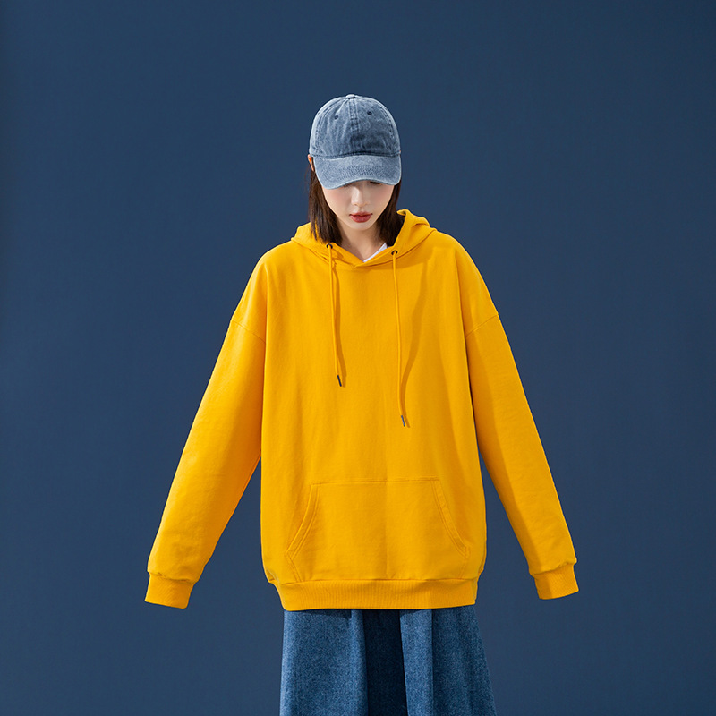 Bulk casual womens sport hoodies wholesale female winter fleece or french terry pullover sweatshirts custom graphic logo
