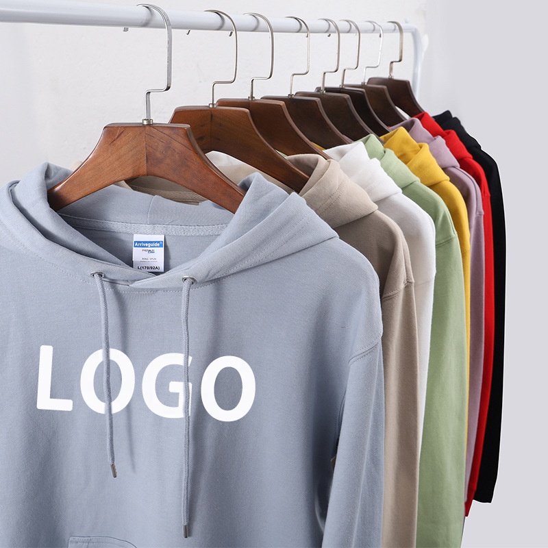 Heavy Weight Winter Thick Pullover Fleece Over Sized Hoodies With Custom Your Logo XS S M L 2XL 3XL 4XL 5XL 6XL Men Hoodies