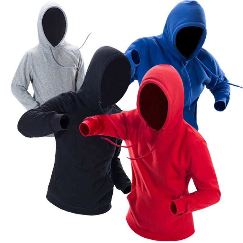 Customizable men pullover hoodie sweatshirts oem high quality fashionable fleece pocket streetwear jumper design logo for winter