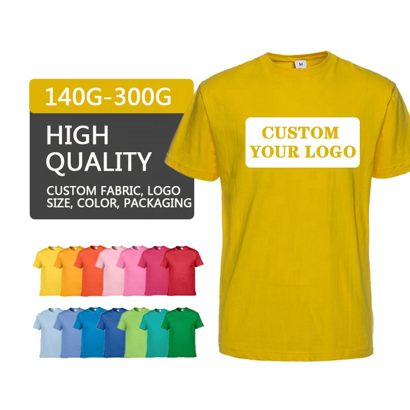 Unisex 300gsm t shirt oversized custom sublimation screen printing heat transfer designs for t shirts manufacturing companies