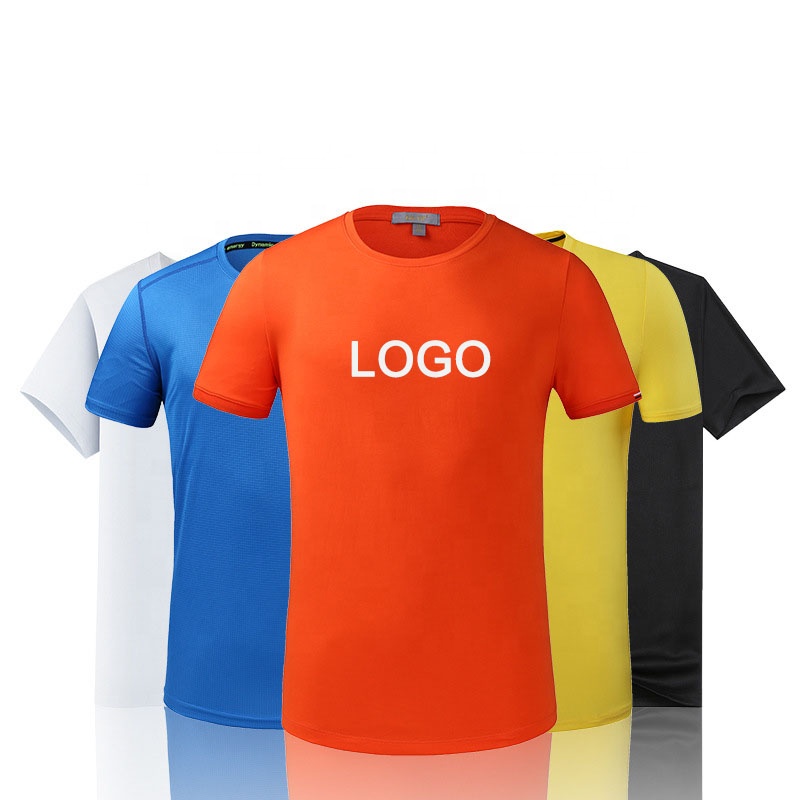 Plus size men&#39;s 100% polyester fabric shirt size s m l xl xxl xxxl with custom sublimation t shirt for sport gym working running