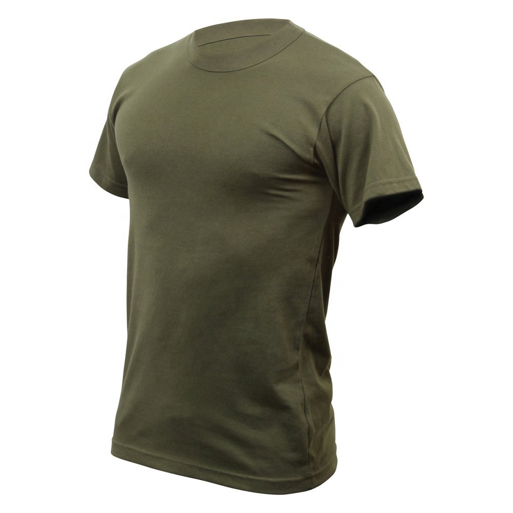 Promotion Polyester Cotton Men&#39;s T-shirts Tri-blend Plus Size Men&#39;s T-shirts Blank Summer Short Sleeve Tops