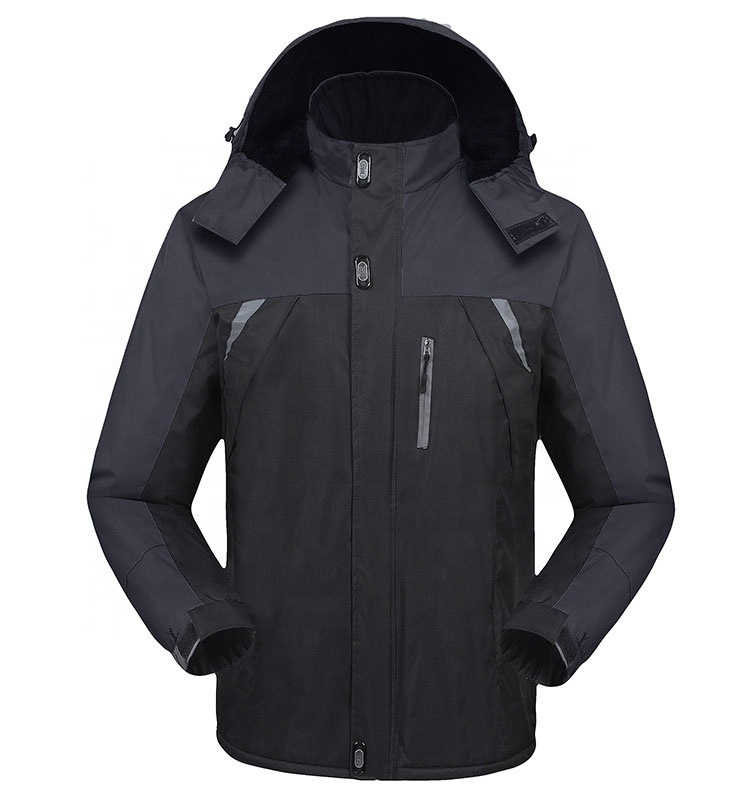 Wholesale outdoor waterproof plus size men&#39;s women&#39;s jackets high quality winter fleece lining warm windbreaker jacket 2022