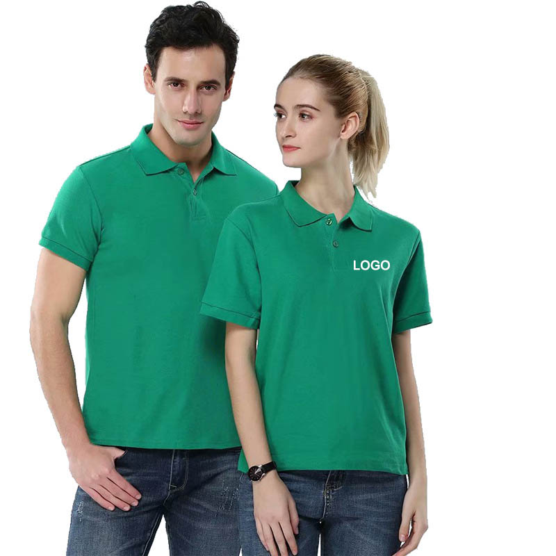 Custom plain dyed technique 100%cotton polo shirt adults short-sleeved solid color knitted golf t shirts for men and male