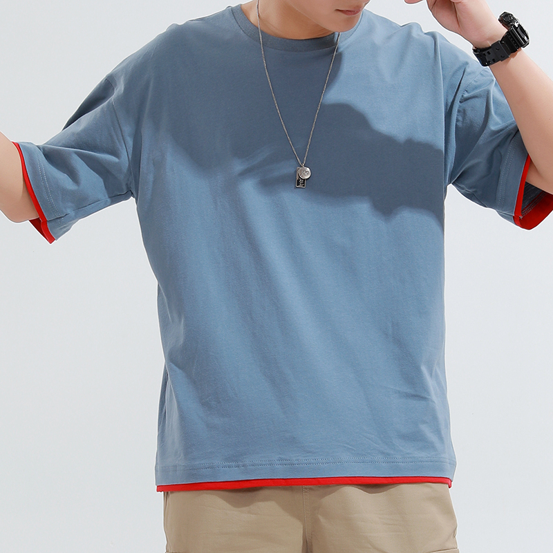 High quality oversized heavy weight cotton drop shoulder hip hop men t-shirts in 200 210 220 230 240 250 260 270 280 300 grams