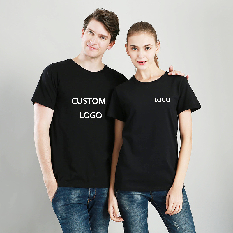 High quality personalized funny couple t shirt custom design printing lover crew neck short sleeve tshirts for men and womens