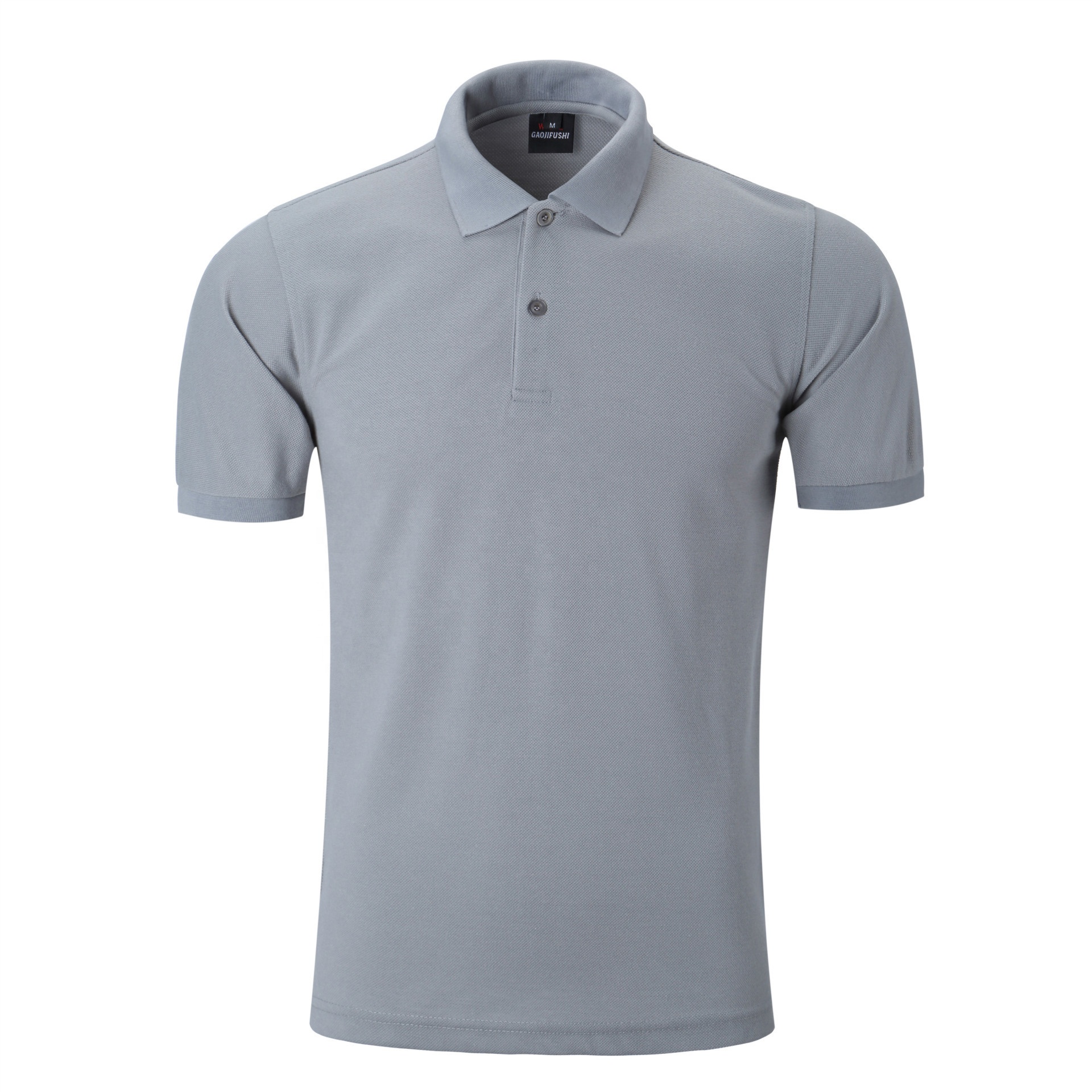 Heavyweight high quality 260gsm 9.2OZ pure cotton polo shirt summer business men golf t shirt custom embroidery printing logo