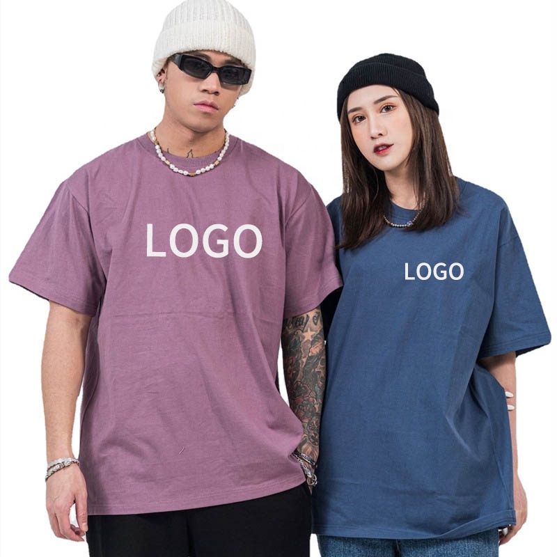 China Summer Clothing Custom Your Own Brand Brand Premium Plain 100% Cotton Men&#39;s T-Shirt With Printing Logo OEM Men T-Shirt