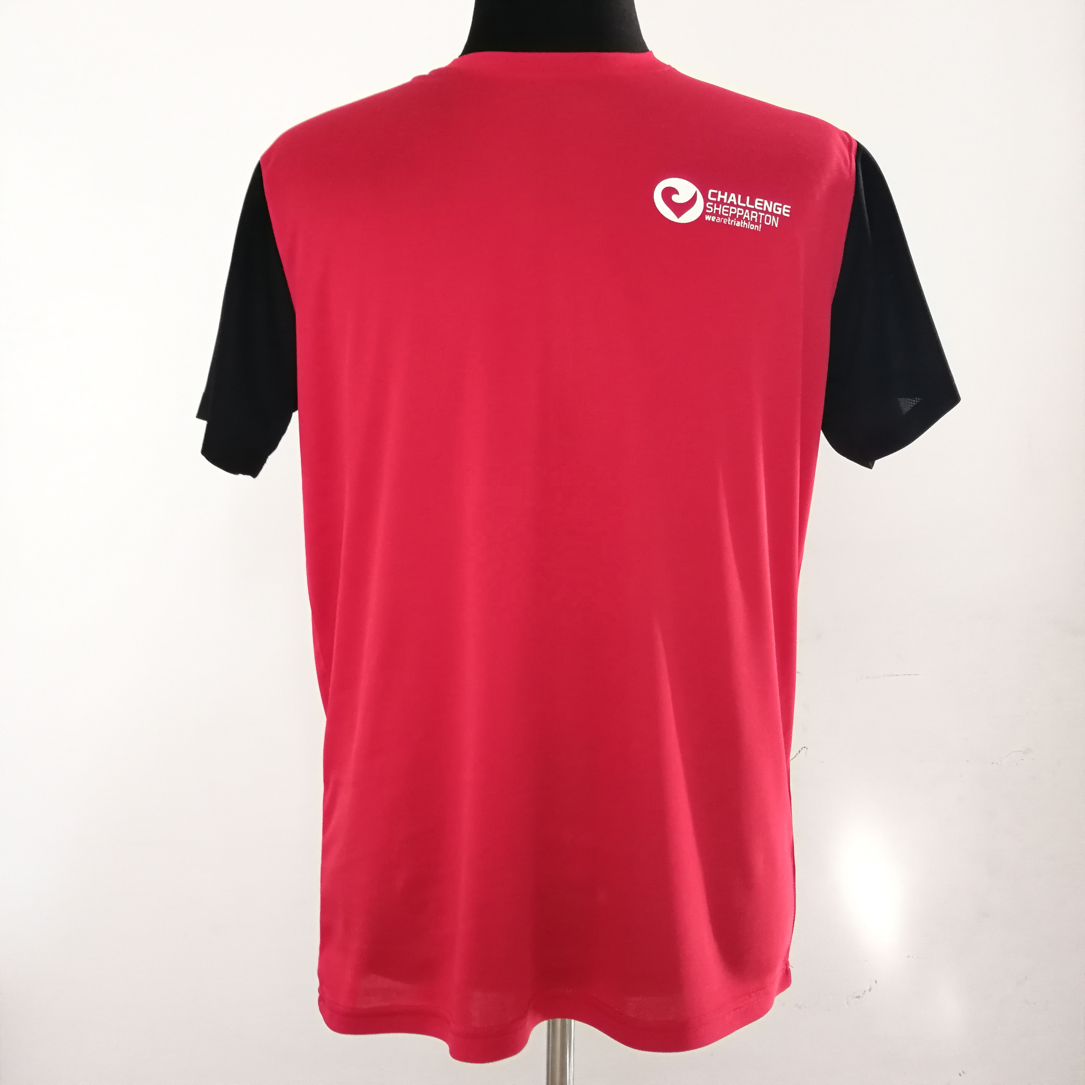 Promotion Marathon Sport T shirt $1 Mesh Fast Dry Gym Exercise Tops Heat Transfer Print Running Men&#39;s Women&#39;s T-Shirt OEM