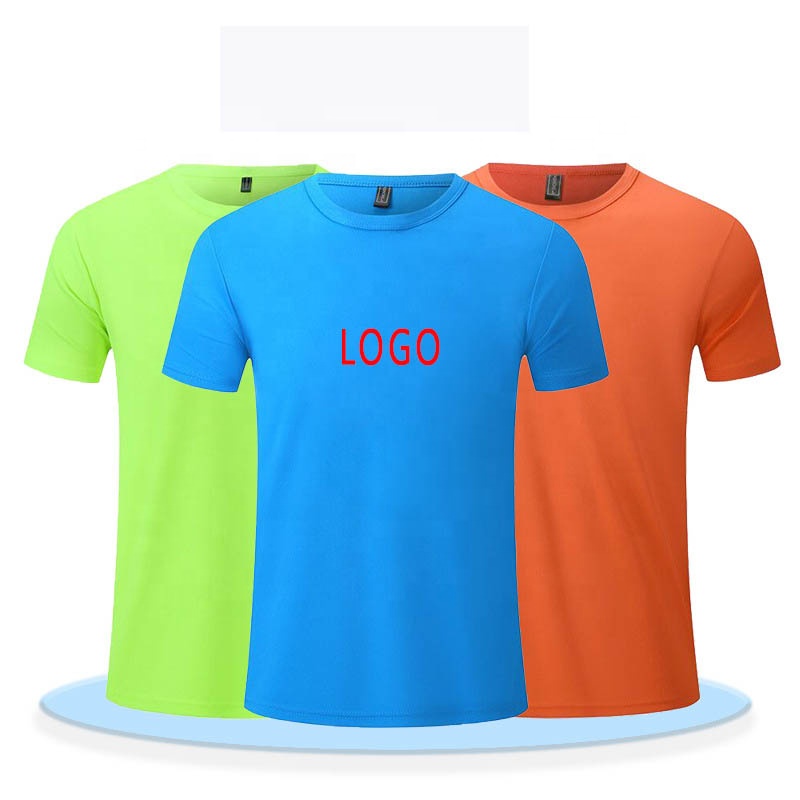 New trend recycled t-shirts plastic bottle reusable rpet short sleeve quick dry sports running t shirt custom logo