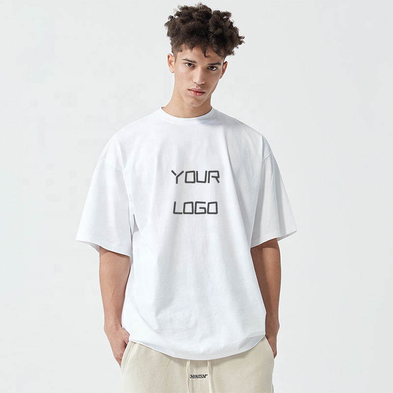 Oem Plus size Mens Premium Clothing Unisex Custom Your Own Brand Graphic T-shirt With Logo Custom Pattern T Shirt For Men