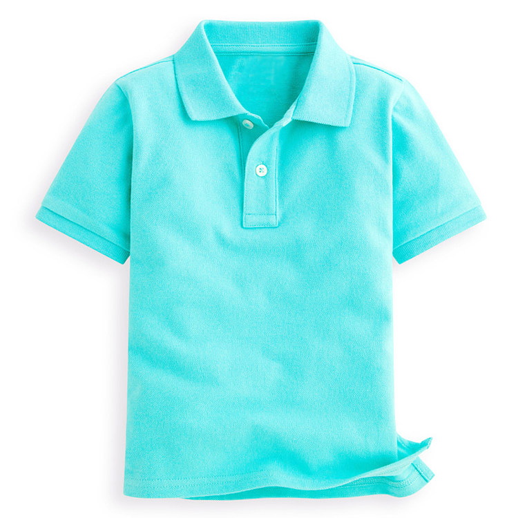 Wholesale kids school uniforms toddler polo shirts size from 2 4 6 8 years old