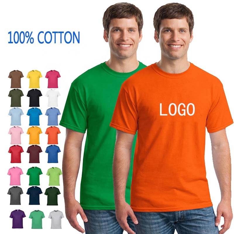 Promotion adult t shirts 100% cotton knitting fabric custom your brand logo clothing wholesale cheap price china t shirt design