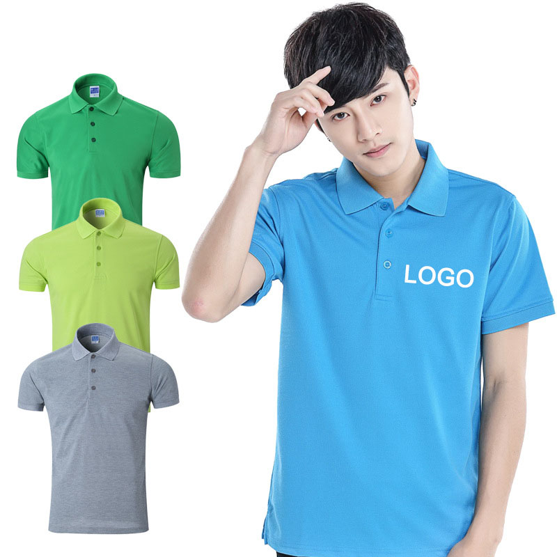 Wholesale Low MOQ  Customized Polo Shirts Logo Printing Graphic OEM Short Sleeve Plain Golf Men Polo T Shirts 2022