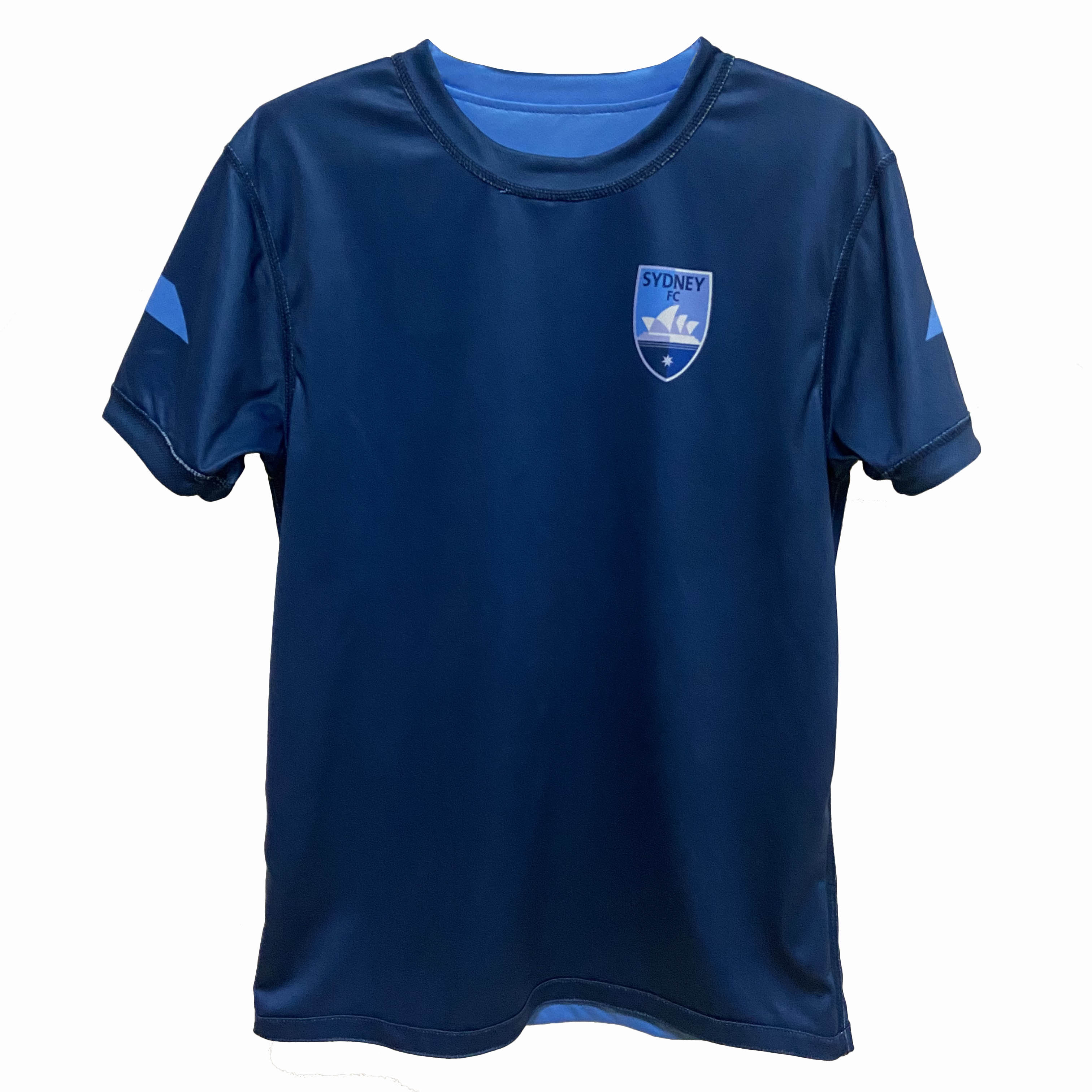 Custom design all over sublimation print reversible breathable sport t shirt for kids boys
