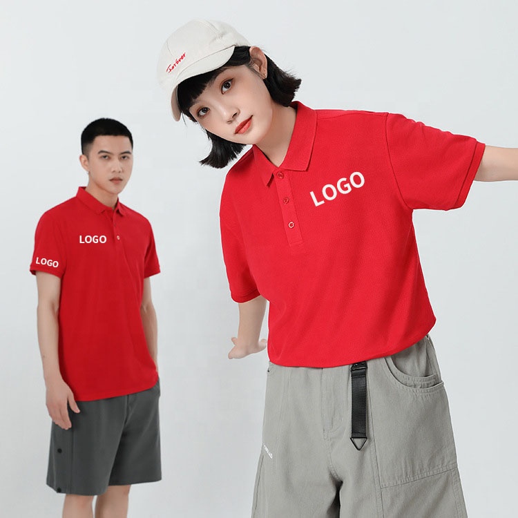 High quality t shirt polo oversized custom printing logo sport pique 100% cotton luxury brand embroidery golf polo shirts