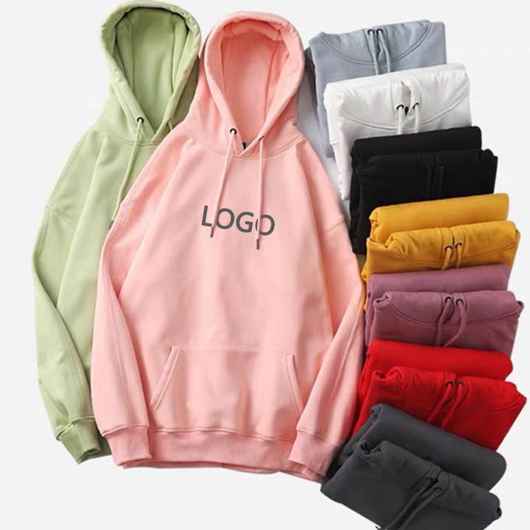 New design high quality custom embroidery logo chinese style hoodies men women pullover fleece 100% pre-shrunk cotton hoodies
