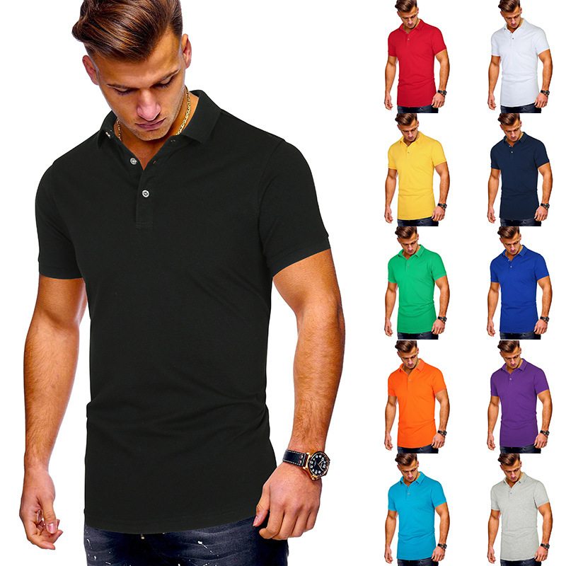 Custom Design Your Own Brand Cotton And Polyester Mixed Men&#39;s Polo Shirts Short Sleeve Custom Polo Shirt Manufacturer