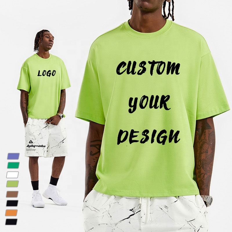 Manufacturer Wholesale Bulk Of Unisex T Shirts Men And Women 100% Cotton Custom Logo Printing Embroidery Oversized T Shirts