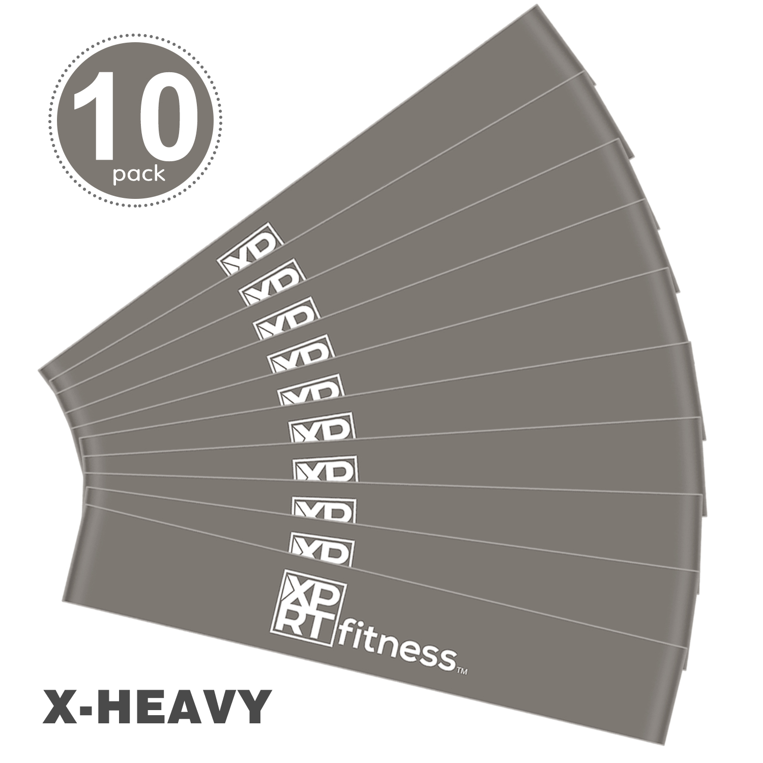 Resistance Loop Bands Set of 10 - X Heavy