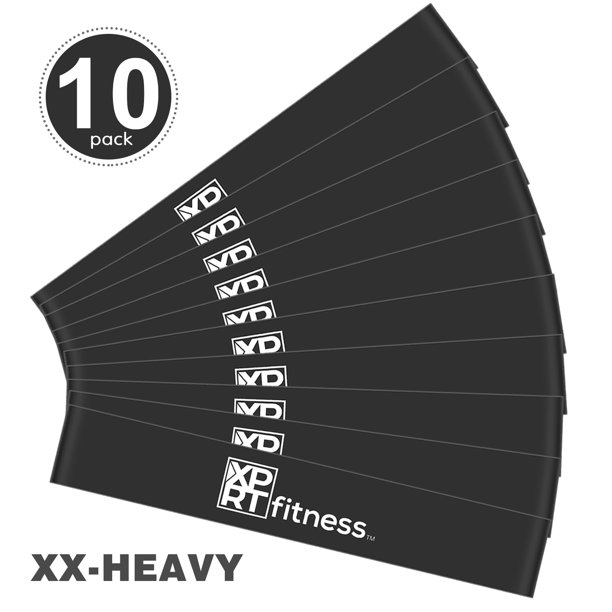 Resistance Loop Bands Set of 10 - XX Heavy