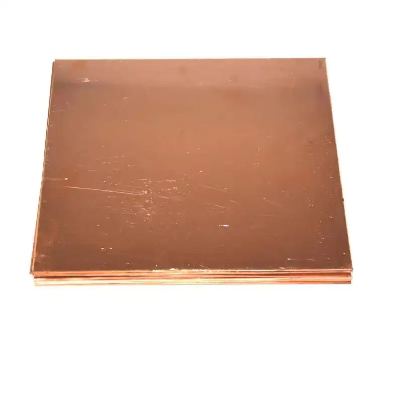 99.99% pure electrolytic copper Cathode copper customized copper plate