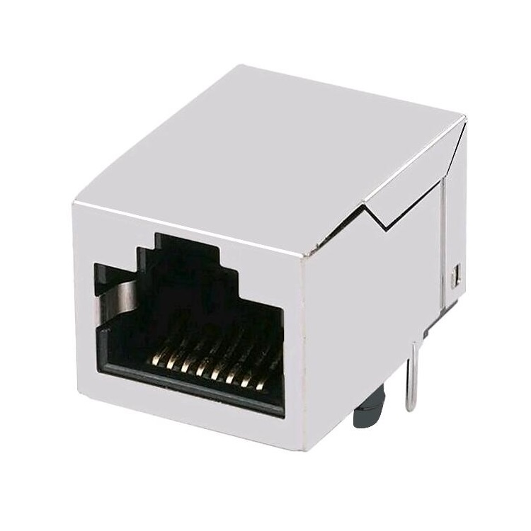 KRU1S041F LF Tab UP Without LED 8P8C 100 Base-T Magnetic Ethernet RJ45 Connector Modular Jack 