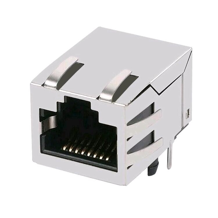 ARJE-0041 With LED Modular Jack 8P8C Magnetic Ethernet RJ45 Female Connector