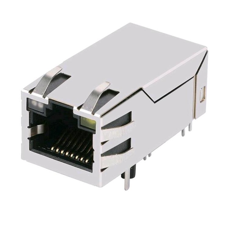 0826-1B1T-57-F 100M Ethernet Lengthen RJ-45 Female Connector With PoE