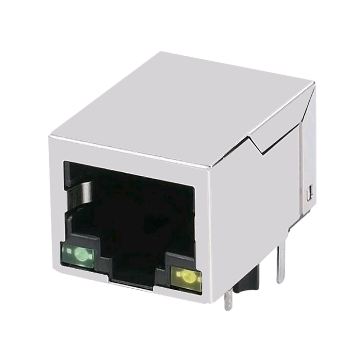 ARJ11E-MDSA-A-B-EM2 With Magnetic 100/1000 Base-T RJ45 Connector