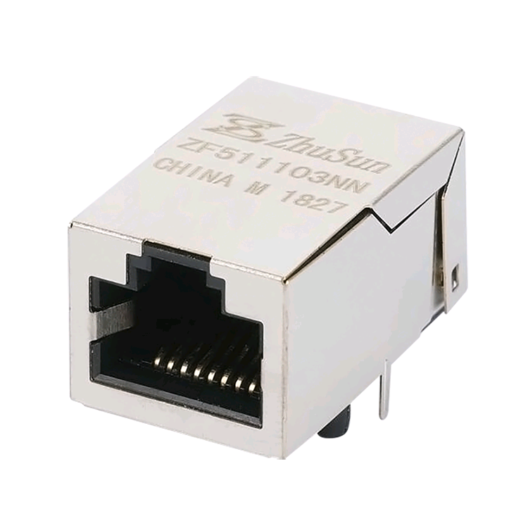 J1026F01NL 100 Base-T Ethernet Female Magnetic RJ-45 connector Without LED