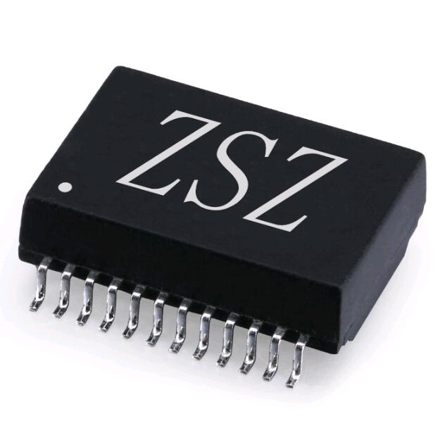H5007NL Single Port 1GB 24 Pin SMD Ethernet Magnetics Modular Jack Filters