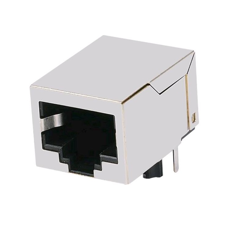 ARJ11A-MASA-KT-2 100 Base-T Single Port Without LED Magnetic Connector RJ45 Female Jack