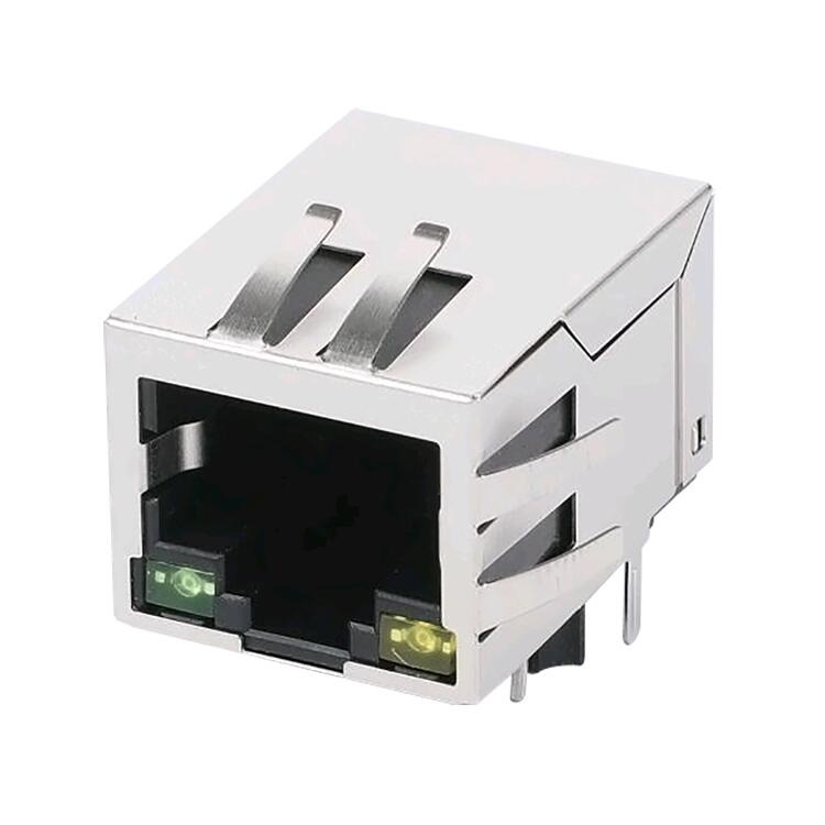 SI-61002-F With Magnetics 1000 Base-T Ethernet RJ45 Connector