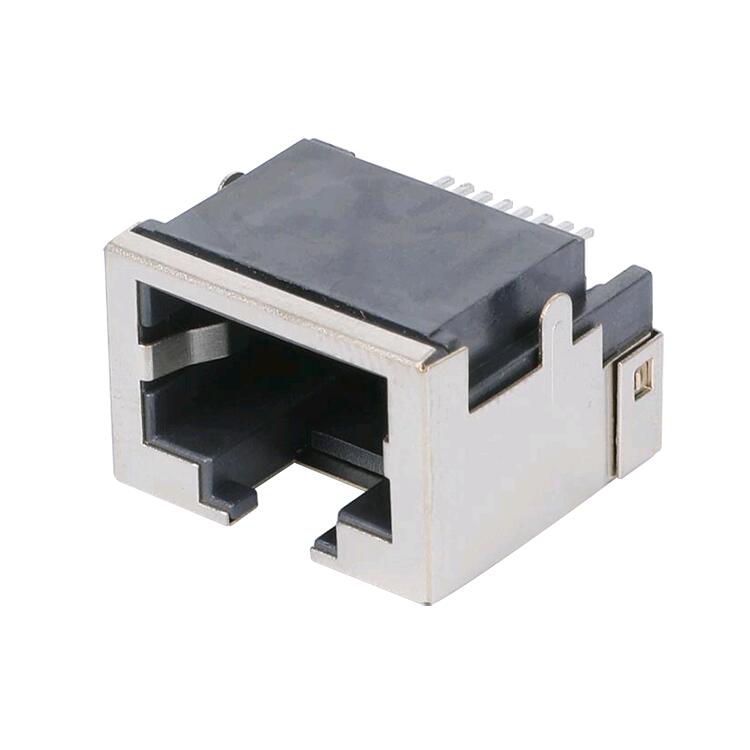 634108150321 Board Edge Cutout SMD 1X1 Port RJ45 Ethernet Connector
