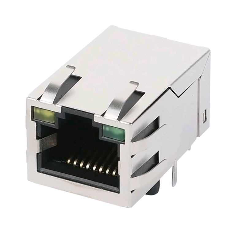 AR11-3861 AR11-4381IR 1000 Base-T Ethernet Female Magnetic RJ-45 connector