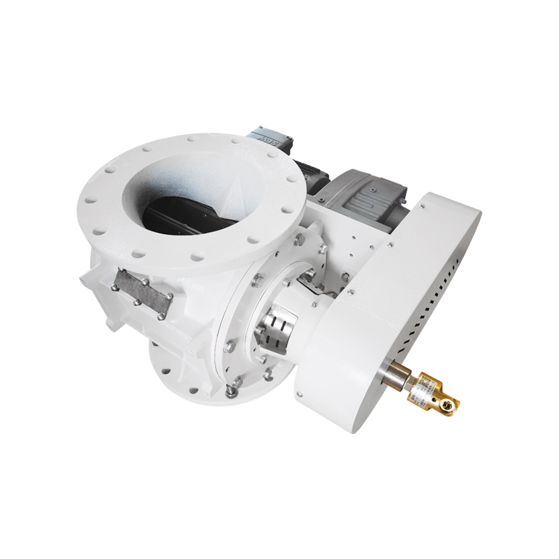 Outbearing Round Inlet & Outlet Rotary Airlock 