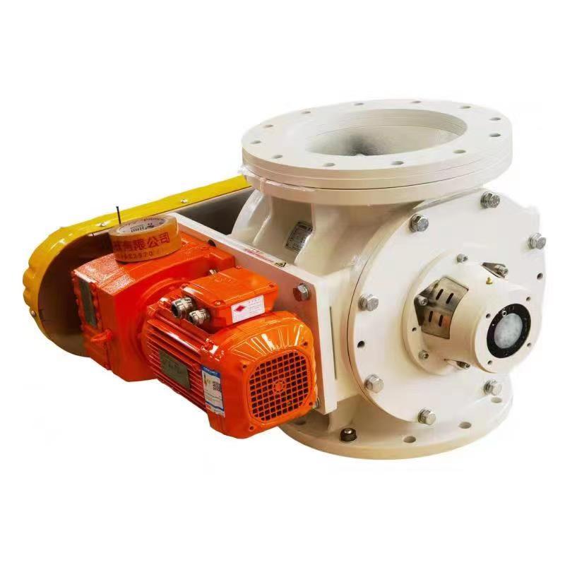 Outbearing Round Inlet & Outlet Rotary Airlock 