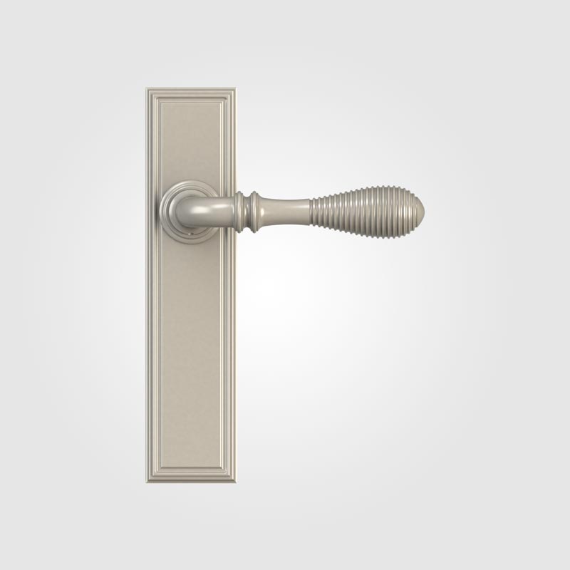 Door Handles: TSS, Frank Allart, Lever On Plate and Oval Cylinder - Saunderson Security