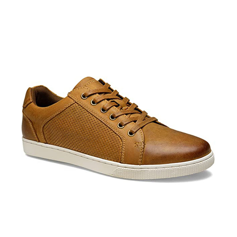 Walking Style Genuine Leather Sports Casual Shoes For Men