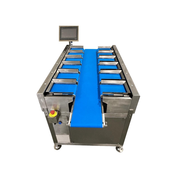 Semi-automatic 304SS 12 Head Manual Belt Combination Weigher for Fruits and Vegetable