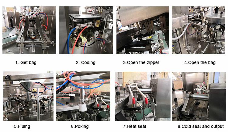 rotary packing machine details 1