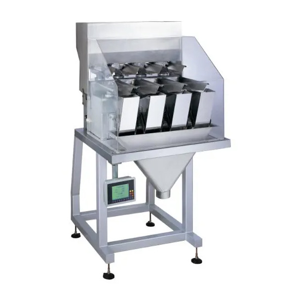 Stainless Steel Automatic Four Head Scales Linear Weigher Package Machine