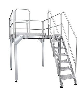 Stainless Steel Fixed Work Platform for Weighers