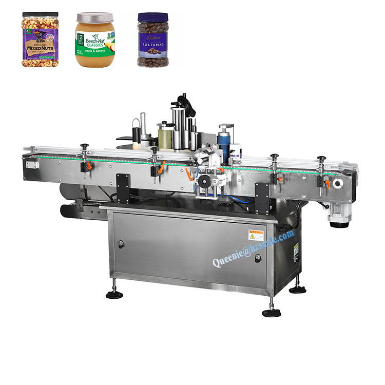 Factory Price  Automatic Round Bottle Labeling Machine In Packing Line