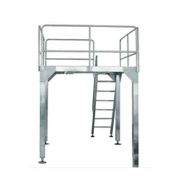 Factory price 304 stainless steel supporting adjustable working platform for multihead weigher