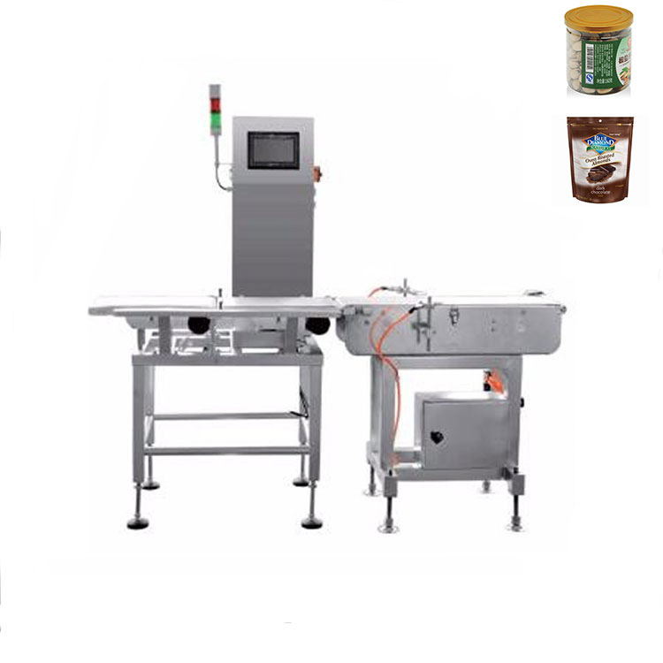 High Accuracy Belt Conveyor Weight Check Weigher For Food Industry