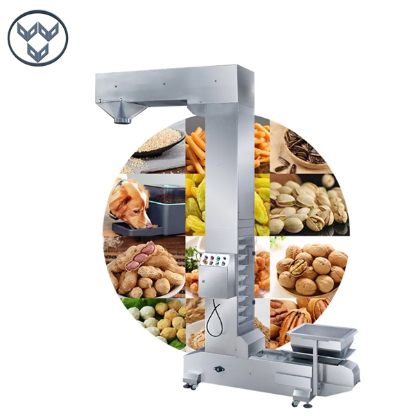 Automatic Vertical Z Type Bucket Elevator Conveyor for Potato Chips Snacks