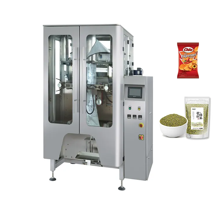 Automatic multi-function vertical packaging machine for food
